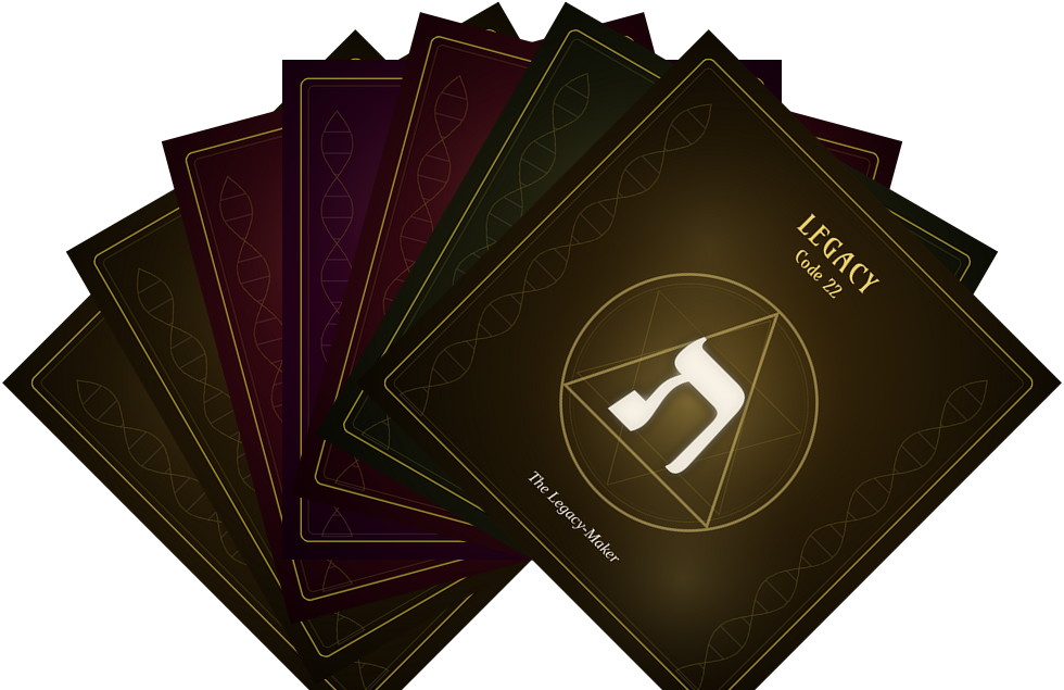 The Oracle Code Cards, fanned